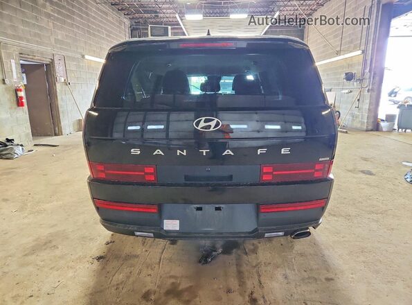 5NMP1DGL9RH001891 2024 HYUNDAI SANTA Black უკანა ხედი