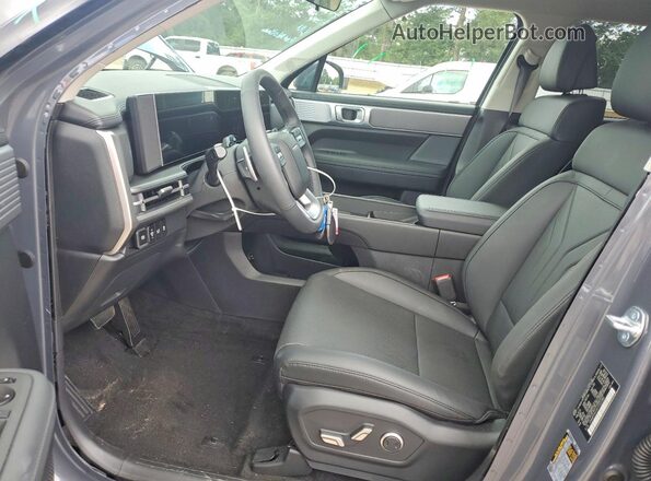 5NMP24G14TH122380 2026 HYUNDAI SANTA Gray Widok wnętrza z przodu