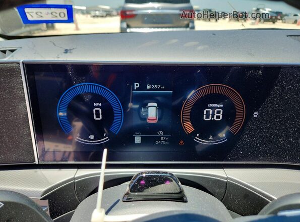 5NMP24GL0TH207850 2026 HYUNDAI SANTA Gray Instrument cluster view