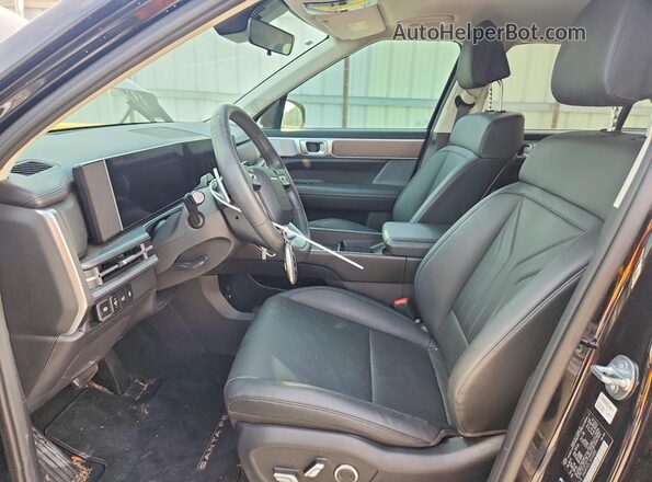 5NMP24GL1SH131005 2025 HYUNDAI SANTA Black წინა სალონის ხედი