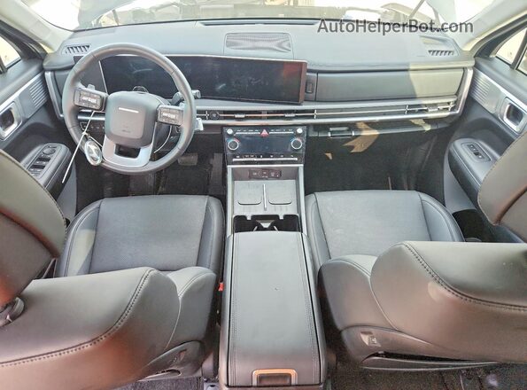 5NMP24GL1SH131005 2025 HYUNDAI SANTA Black წინა პანელის ხედი