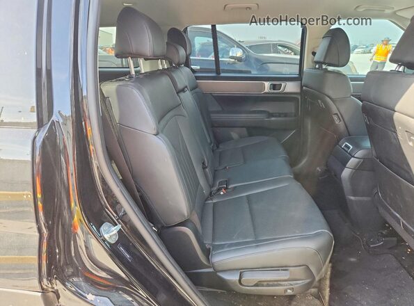 5NMP24GL1SH131005 2025 HYUNDAI SANTA Black უკანა სალონის ხედი
