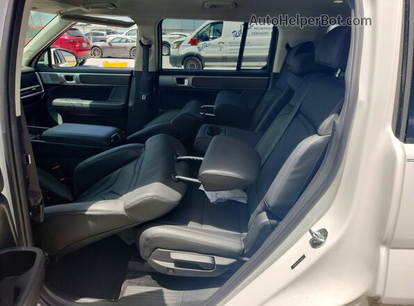 5NMP24GL2SH104282 2025 HYUNDAI SANTA Белый Вид задней части салона