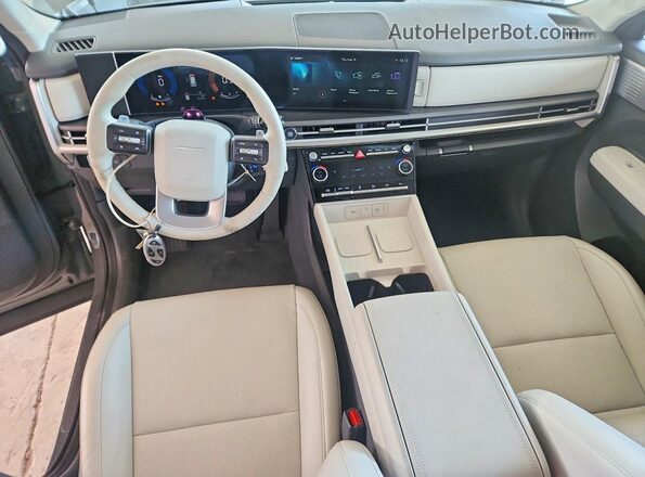 5NMP24GL2TH191974 2026 HYUNDAI SANTA Gray Առջևի վահանակի տեսք