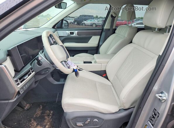 5NMP24GL3RH003066 2024 HYUNDAI SANTA Silver Вид салону спереду