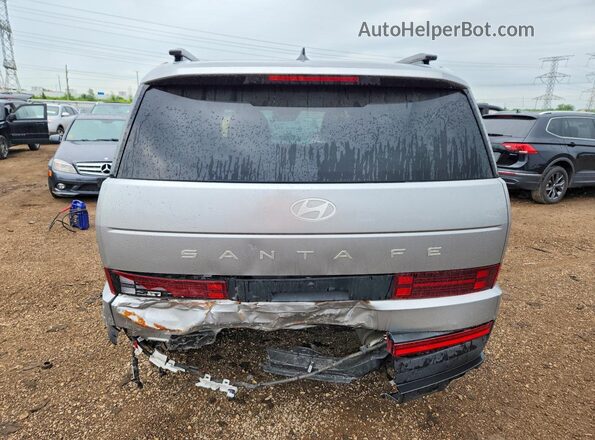 5NMP24GL3RH003066 2024 HYUNDAI SANTA Silver Вид ззаду
