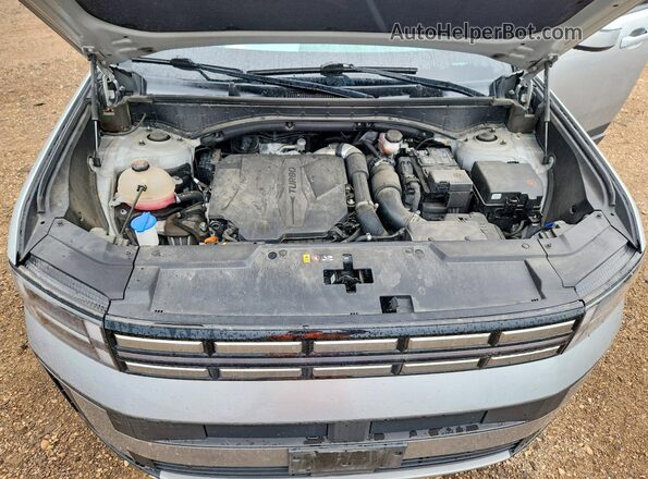 5NMP24GL3RH003066 2024 HYUNDAI SANTA Silver Вид задньої частини салону