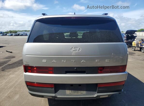 5NMP24GL3RH004685 2024 HYUNDAI SANTA Серебряный Вид сзади