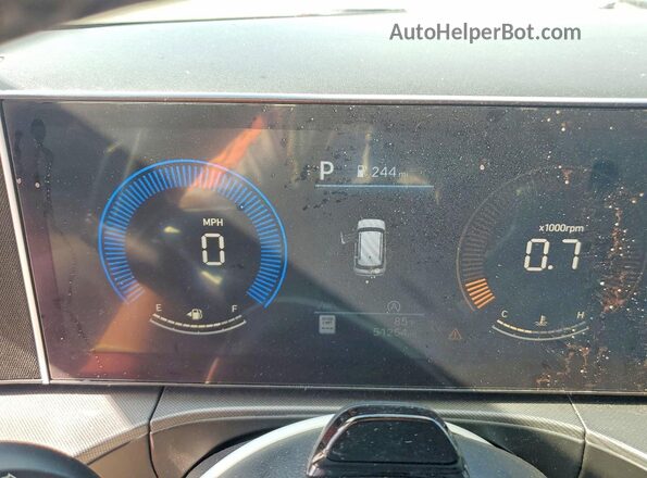 5NMP24GL3RH004685 2024 HYUNDAI SANTA Серебряный Вид щитка приборов