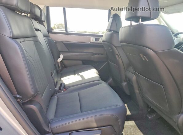5NMP24GL3RH004685 2024 HYUNDAI SANTA Серебряный Вид задней части салона