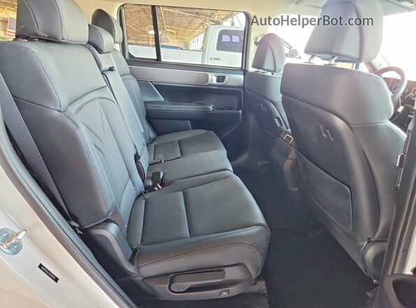 5NMP24GL3SH121303 2025 HYUNDAI SANTA White Vista interior trasera