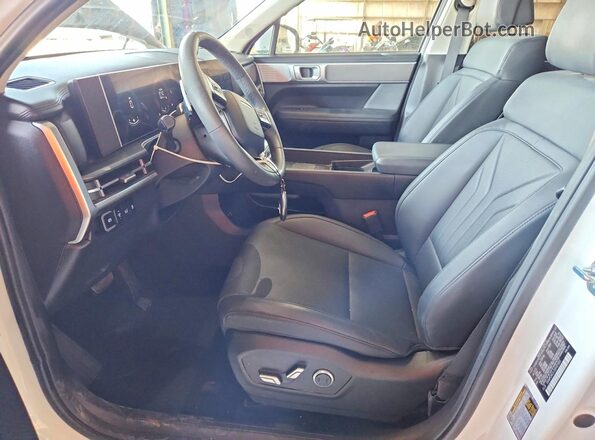5NMP24GL3SH121303 2025 HYUNDAI SANTA White Vista interior delantera