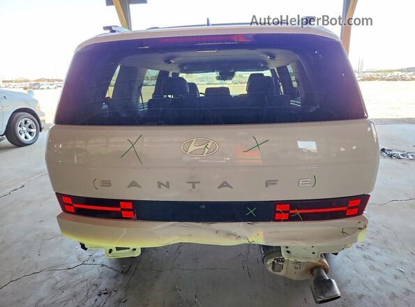 5NMP24GL3SH121303 2025 HYUNDAI SANTA White Vista trasera