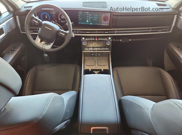 5NMP24GL3SH121303 2025 HYUNDAI SANTA White Vista del salpicadero