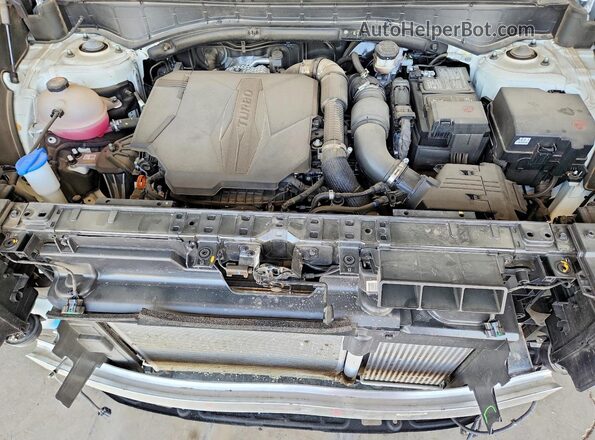 5NMP24GL3SH121303 2025 HYUNDAI SANTA White Vista del compartimento del motor