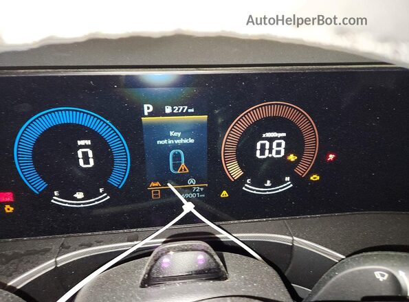 5NMP24GL4SH082933 2025 HYUNDAI SANTA Blue Vista del cuadro de instrumentos