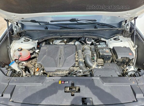 5NMP24GL5SH093309 2025 HYUNDAI SANTA White ძრავის განყოფილების ხედი