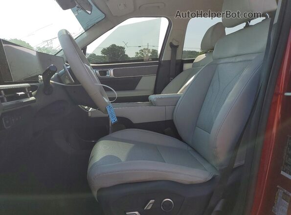 5NMP24GL6RH028706 2024 HYUNDAI SANTA Red Widok wnętrza z przodu