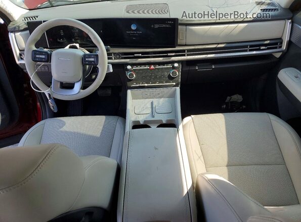 5NMP24GL6RH028706 2024 HYUNDAI SANTA Red Widok deski rozdzielczej