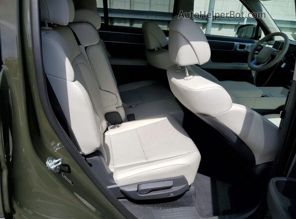 5NMP24GL6RH041861 2024 HYUNDAI SANTA Green Rear interior view