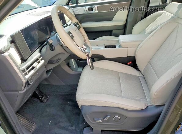 5NMP24GL6RH041861 2024 HYUNDAI SANTA Green Front interior view