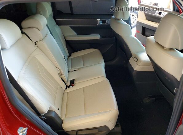 5NMP24GL7RH037849 2024 HYUNDAI SANTA Red Vista interior trasera