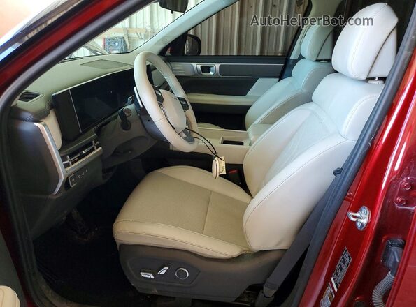 5NMP24GL7RH037849 2024 HYUNDAI SANTA Red Vista interior delantera