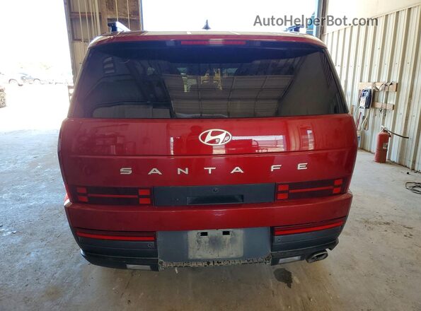 5NMP24GL7RH037849 2024 HYUNDAI SANTA Red Vista trasera
