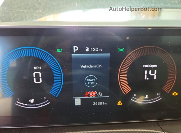 5NMP24GL8TH178694 2026 HYUNDAI SANTA Gray ხელსაწყოთა პანელის ხედი