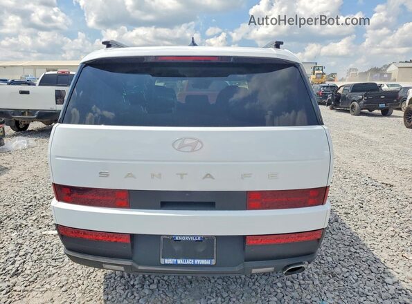 5NMP24GL9RH012161 2024 HYUNDAI SANTA White უკანა სალონის ხედი