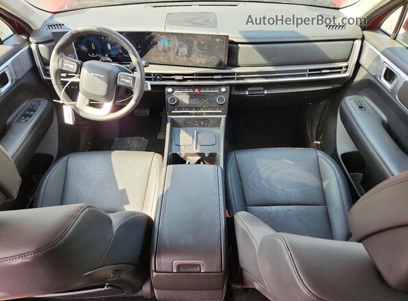 5NMP24GLXSH073685 2025 HYUNDAI SANTA Красный Вид панели приборов