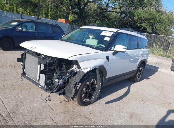 5NMP24GLXTH171813 2026 HYUNDAI SANTA FE White წინა მარცხენა ხედი სამი მეოთხედიდან