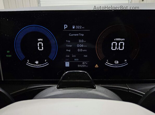 5NMP2DG12RH004384 2024 HYUNDAI SANTA Silver Instrument cluster view