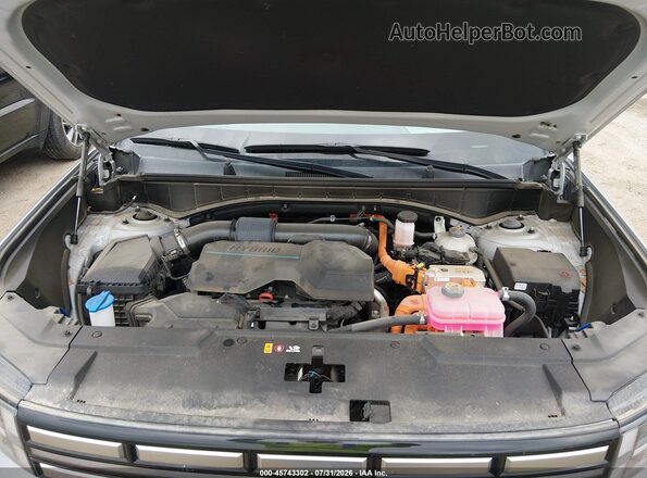 5NMP2DG12SH018310 2025 HYUNDAI SANTA FE HYBRID Silver Հետևի տեսք