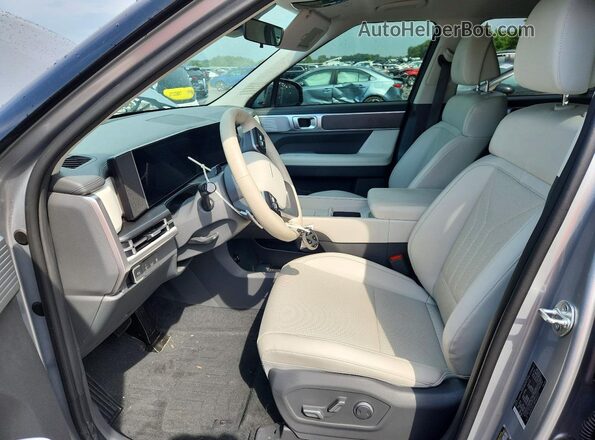 5NMP2DG13RH005575 2024 HYUNDAI SANTA Silver წინა სალონის ხედი