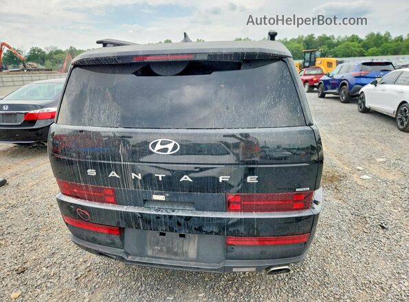 5NMP2DGL0RH013151 2024 HYUNDAI SANTA Black Հետևի տեսք