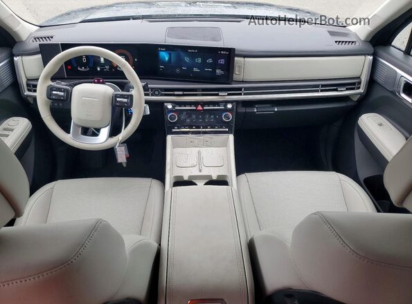 5NMP2DGL0SH142819 2025 HYUNDAI SANTA Gray Dashboard view