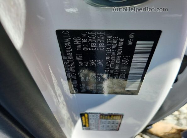 5NMP2DGL4TH184542 2026 HYUNDAI SANTA Black Widok naklejki z numerem VIN