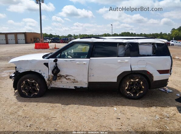 5NMP2DGL5RH030625 2024 HYUNDAI SANTA FE White Widok wnętrza z tyłu