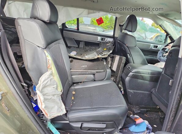 5NMP2DGL6RH027703 2024 HYUNDAI SANTA Green Widok wnętrza z tyłu