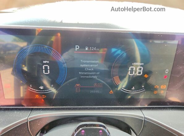 5NMP2DGL6SH098017 2025 HYUNDAI SANTA Black Instrument cluster view