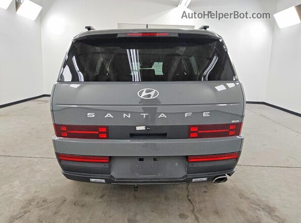 5NMP2DGL6TH192738 2026 HYUNDAI SANTA Gray Rear view