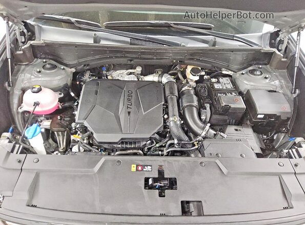 5NMP2DGL6TH192738 2026 HYUNDAI SANTA Gray Engine compartment view