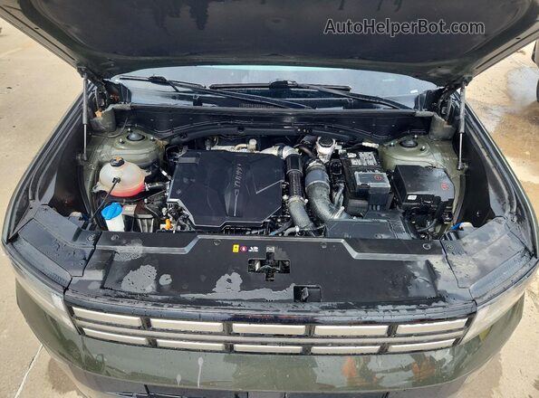 5NMP2DGL8RH032143 2024 HYUNDAI SANTA Green ძრავის განყოფილების ხედი