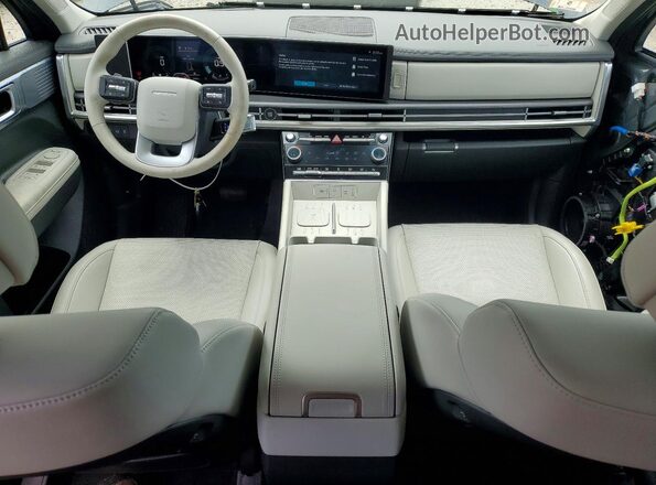 5NMP2DGLXTH194119 2026 HYUNDAI SANTA Gray წინა პანელის ხედი