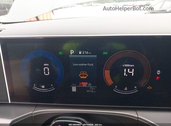 5NMP2DGLXTH208701 2026 HYUNDAI SANTA FE Gray უკანა სავარძლების ხედი
