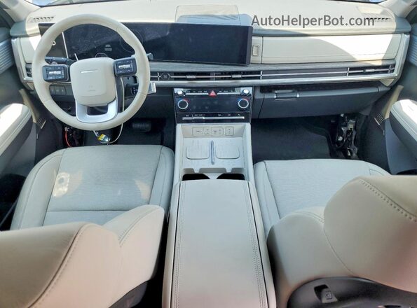 5NMP34G13SH034268 2025 HYUNDAI SANTA Blue Вид панелі приладів