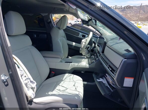 5NMP34G13TH104451 2026 HYUNDAI SANTA FE HYBRID Gray Widok wnętrza z przodu
