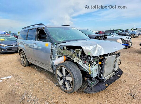 5NMP34G1XSH035756 2025 HYUNDAI SANTA Серебряный Передняя правая четверть