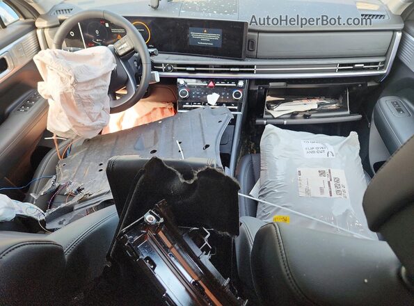 5NMP3DG11TH134368 2026 HYUNDAI SANTA Gray Dashboard view